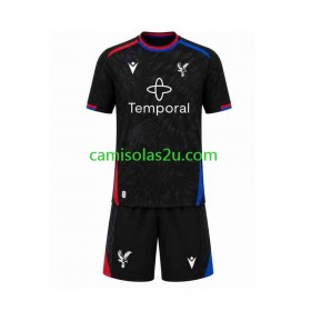 Camisolas de futebol Crystal Palace Criança Equipamento Alternativa 2026/27 Manga Curta